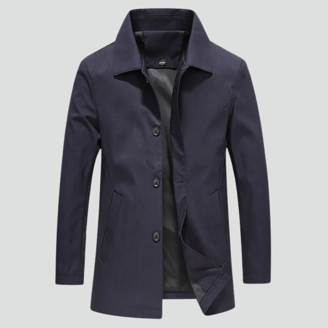 Men’s Modern Style Overcoat – Refined Design & Everyday Versatility