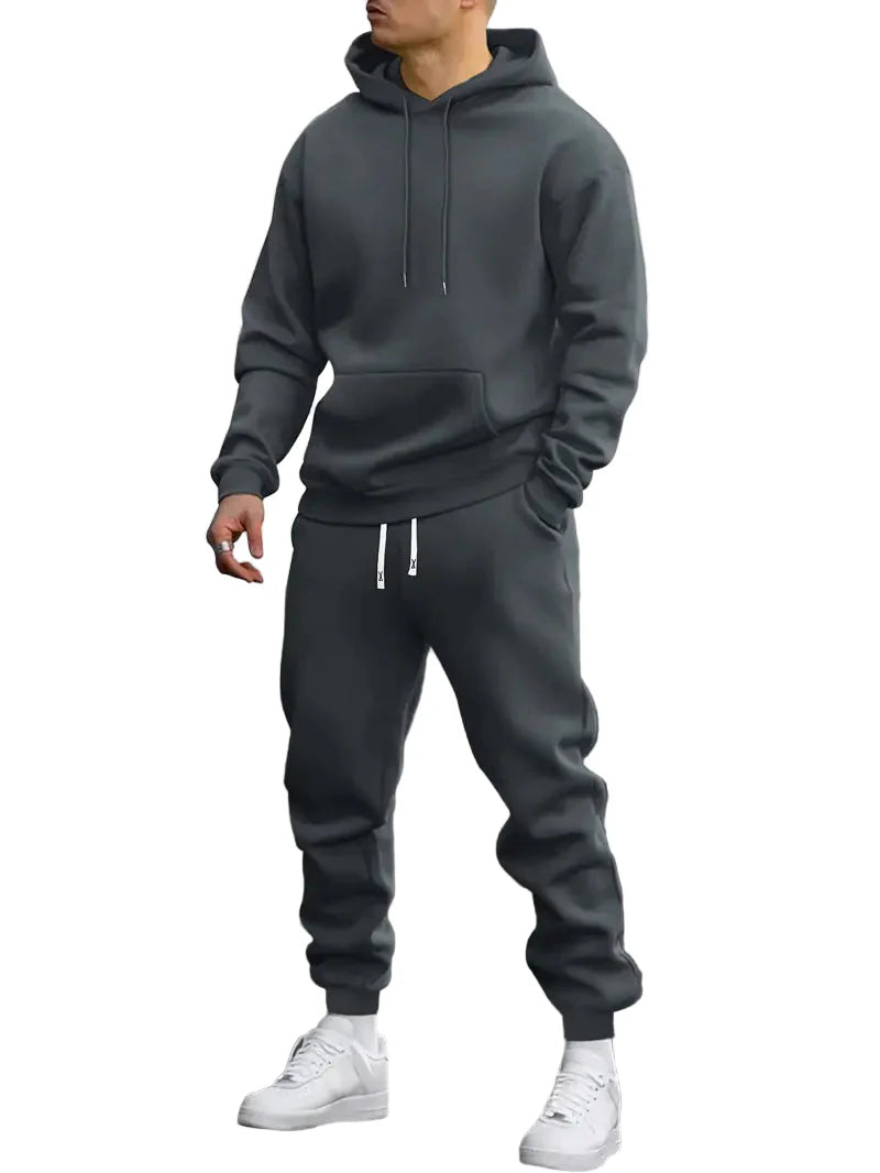 Men’s Tracksuit Set – Casual Hoodie and Jogger Combo for Everyday Wear