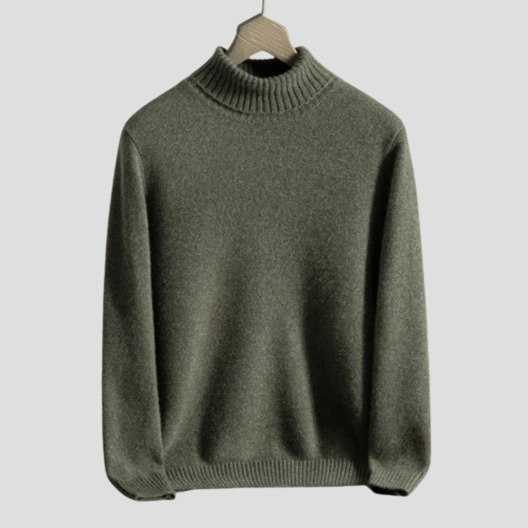 Men’s Turtleneck Sweater – Refined Knit Design & Warm Winter Essential