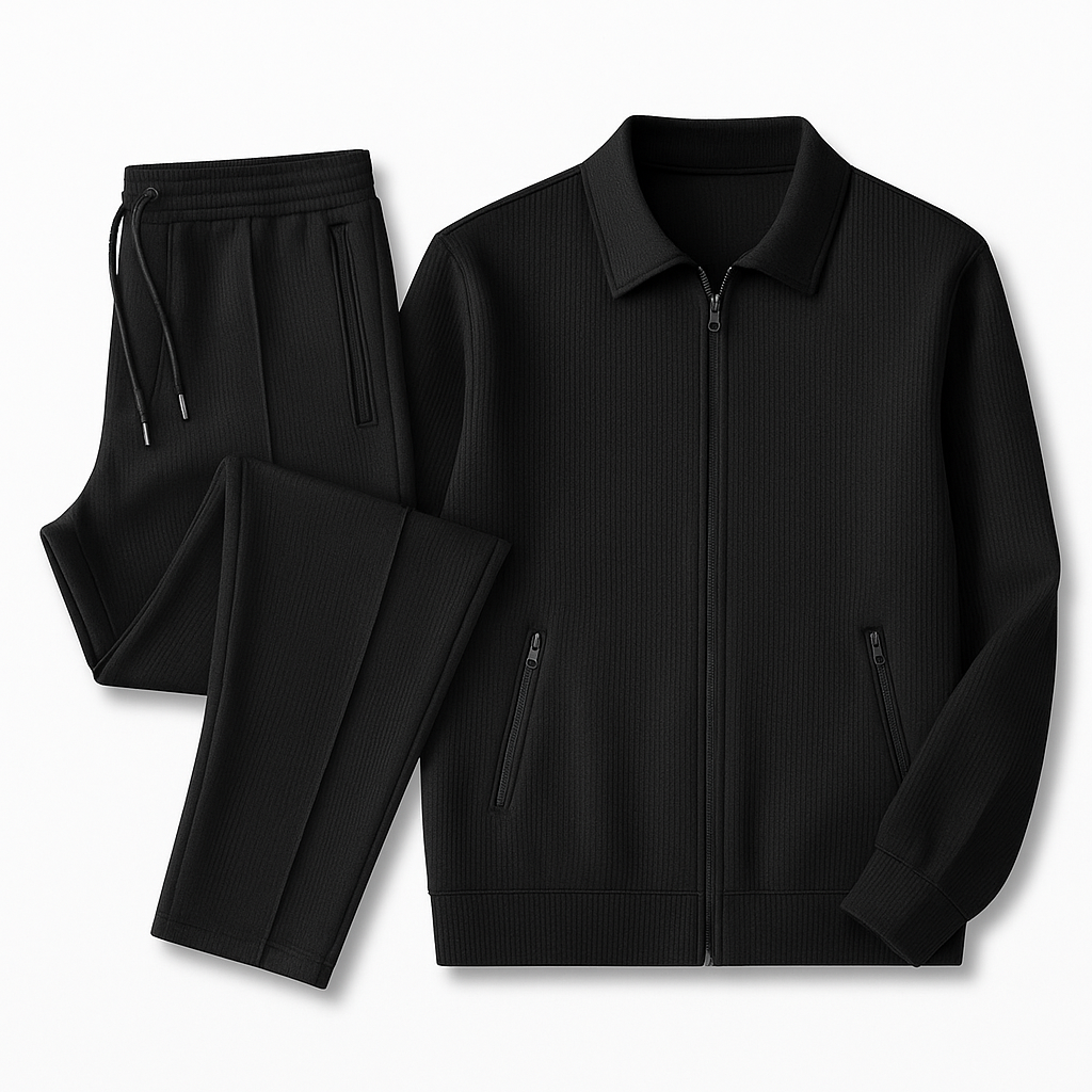 Trendy Summer Men's Set – Black