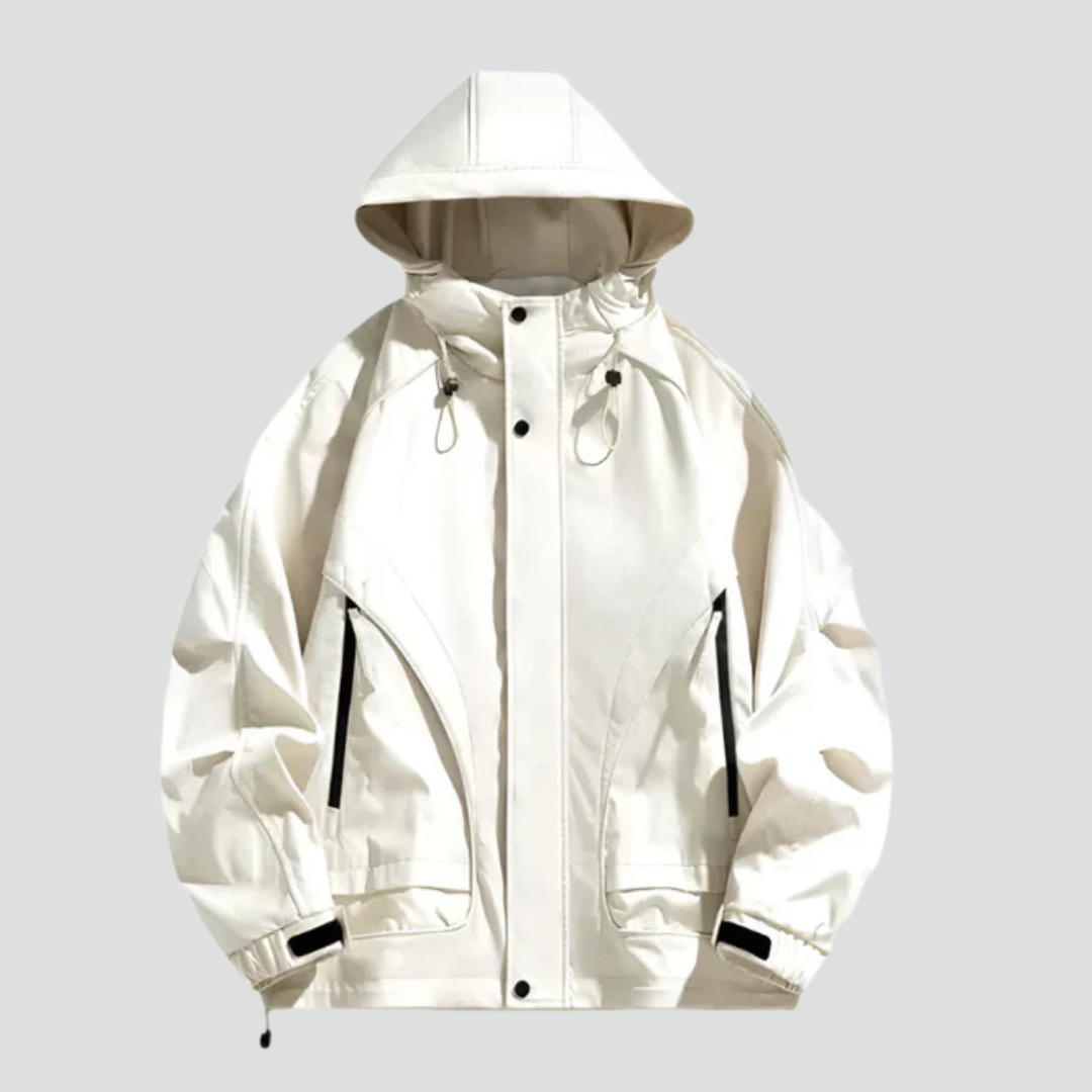 Men’s Jacket with Hood – Modern Design & Practical Functionality