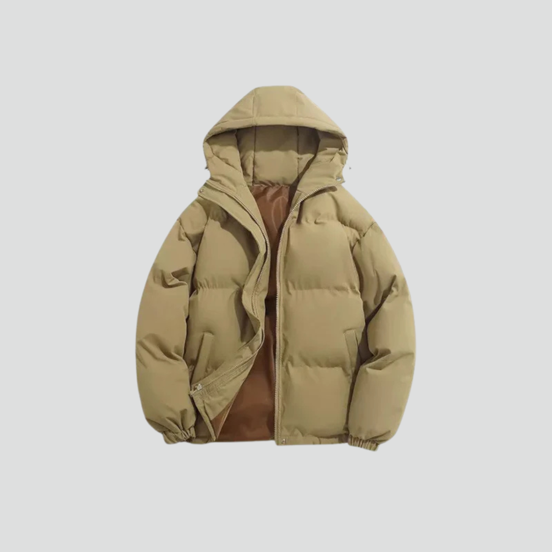 Men’s Classic Puffer Jacket – Relaxed Warmth & Everyday Style
