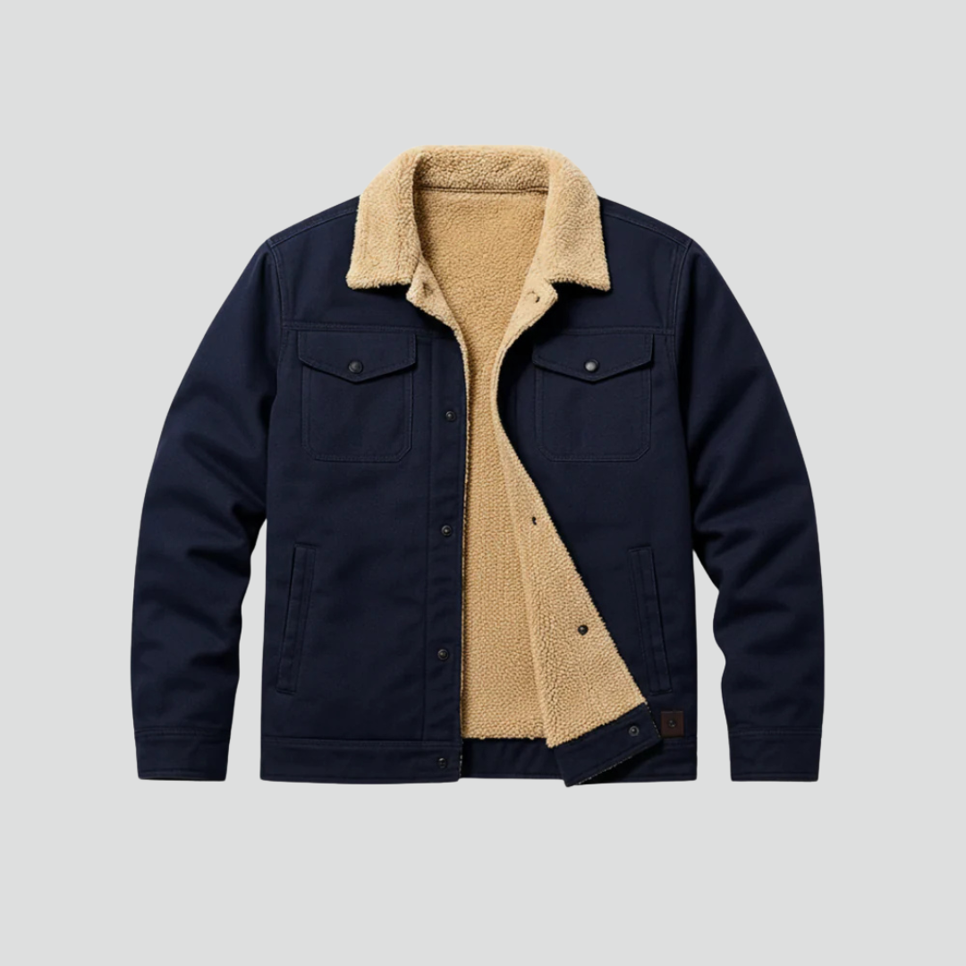 Men’s Classic Fleece Jacket – Timeless Warmth & Effortless Design