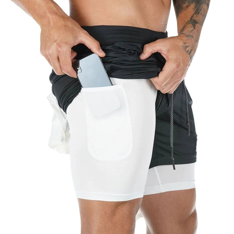 Men's Signature Lightweight Fitness Shorts Black