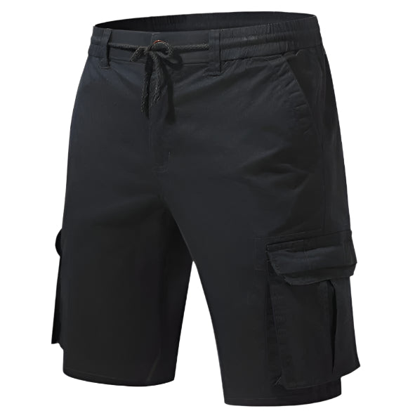 Classic Men's Cargo Shorts – Black