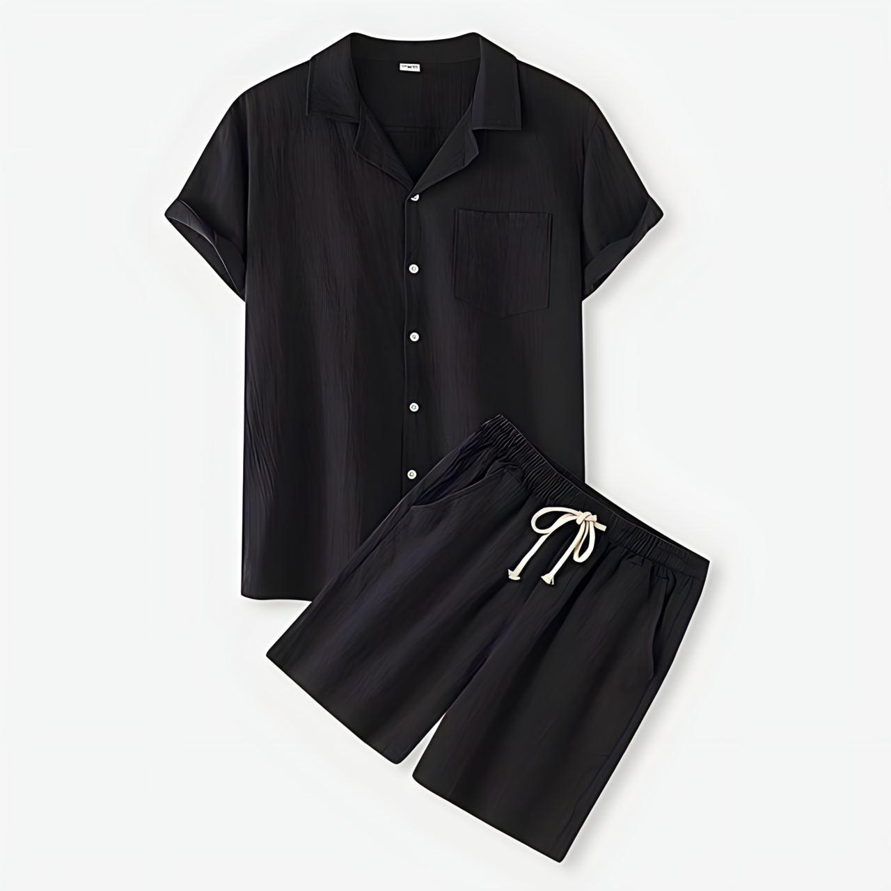 Trendy Summer Men’s Set Black