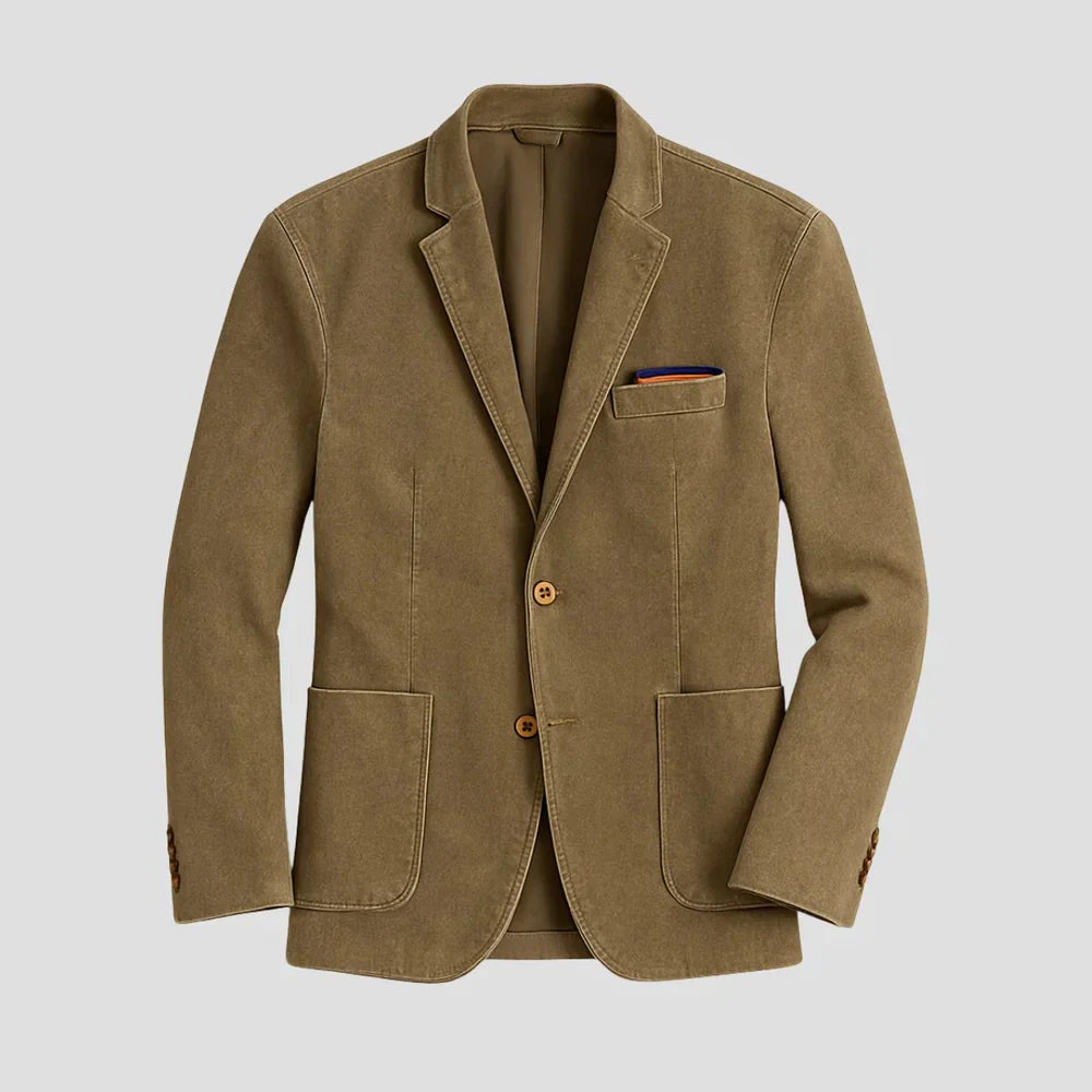 Men Casual Single-Breasted Blazer