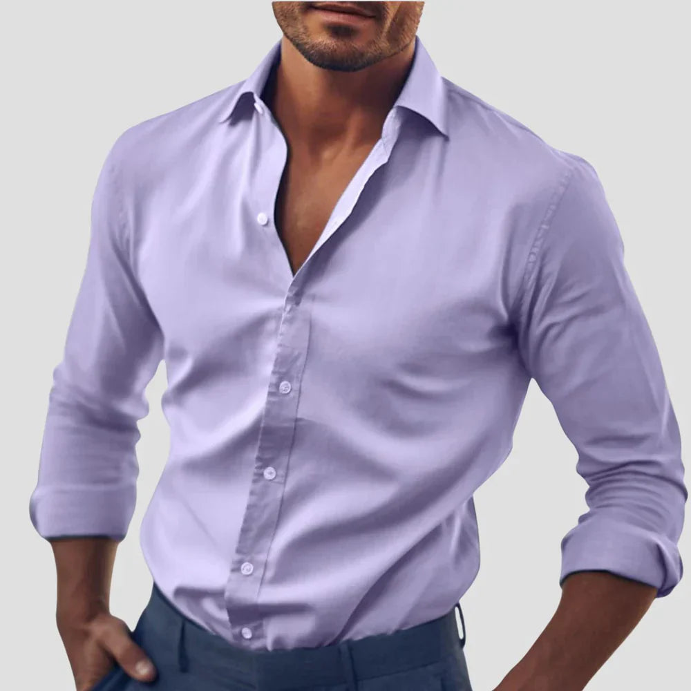 Men Classic Casual Business Shirt