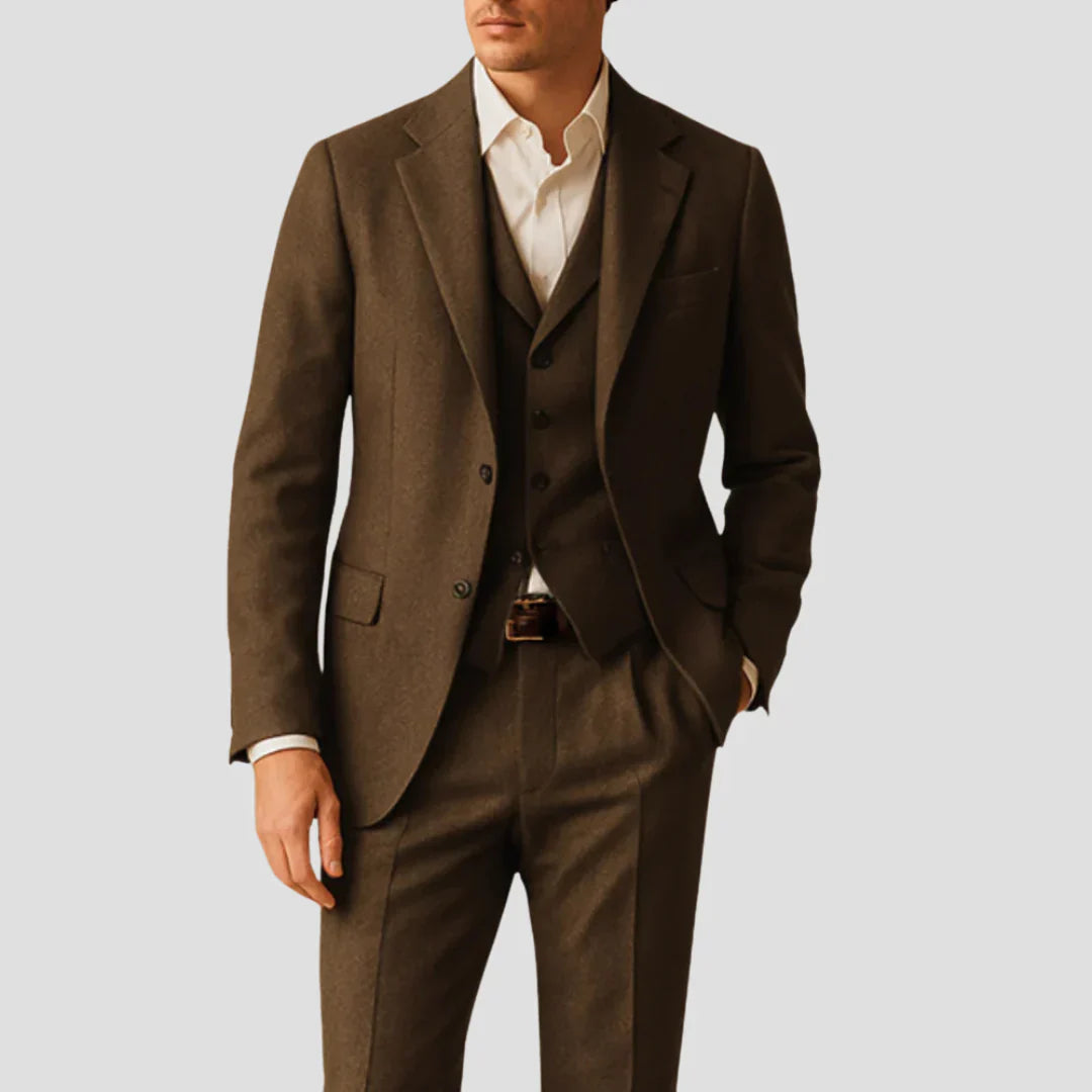 Men Classic Three-Piece Formal Suit