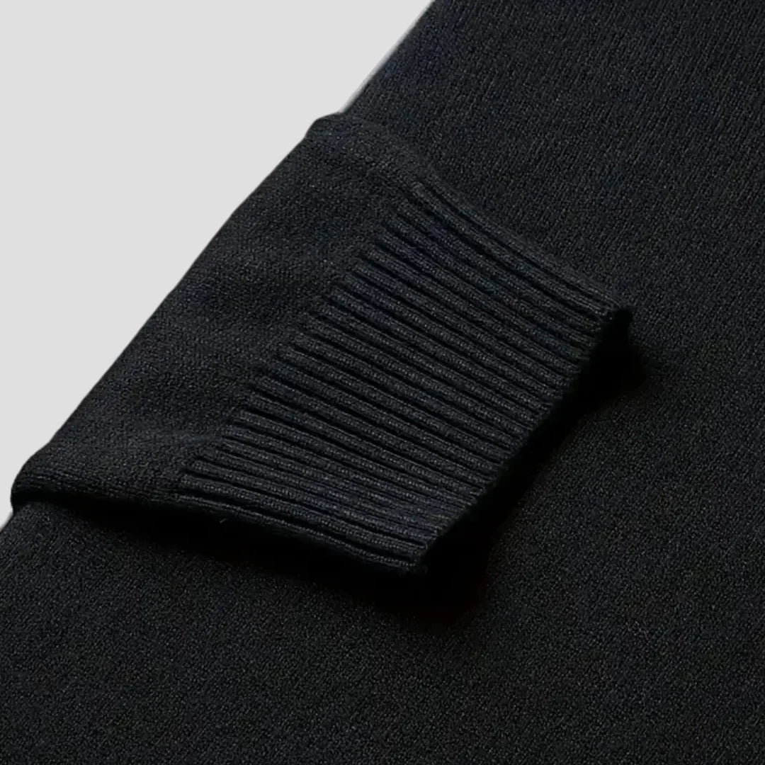 Men Modern Style Turtleneck Knit Sweater