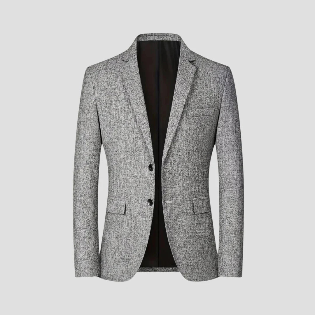 Men Modern Textured Blazer
