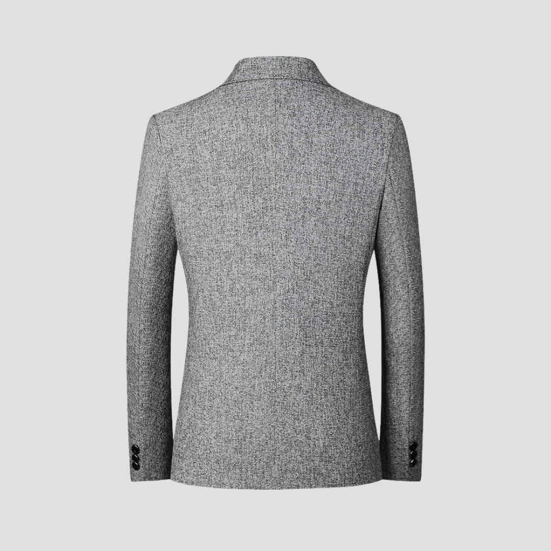Men Modern Textured Blazer