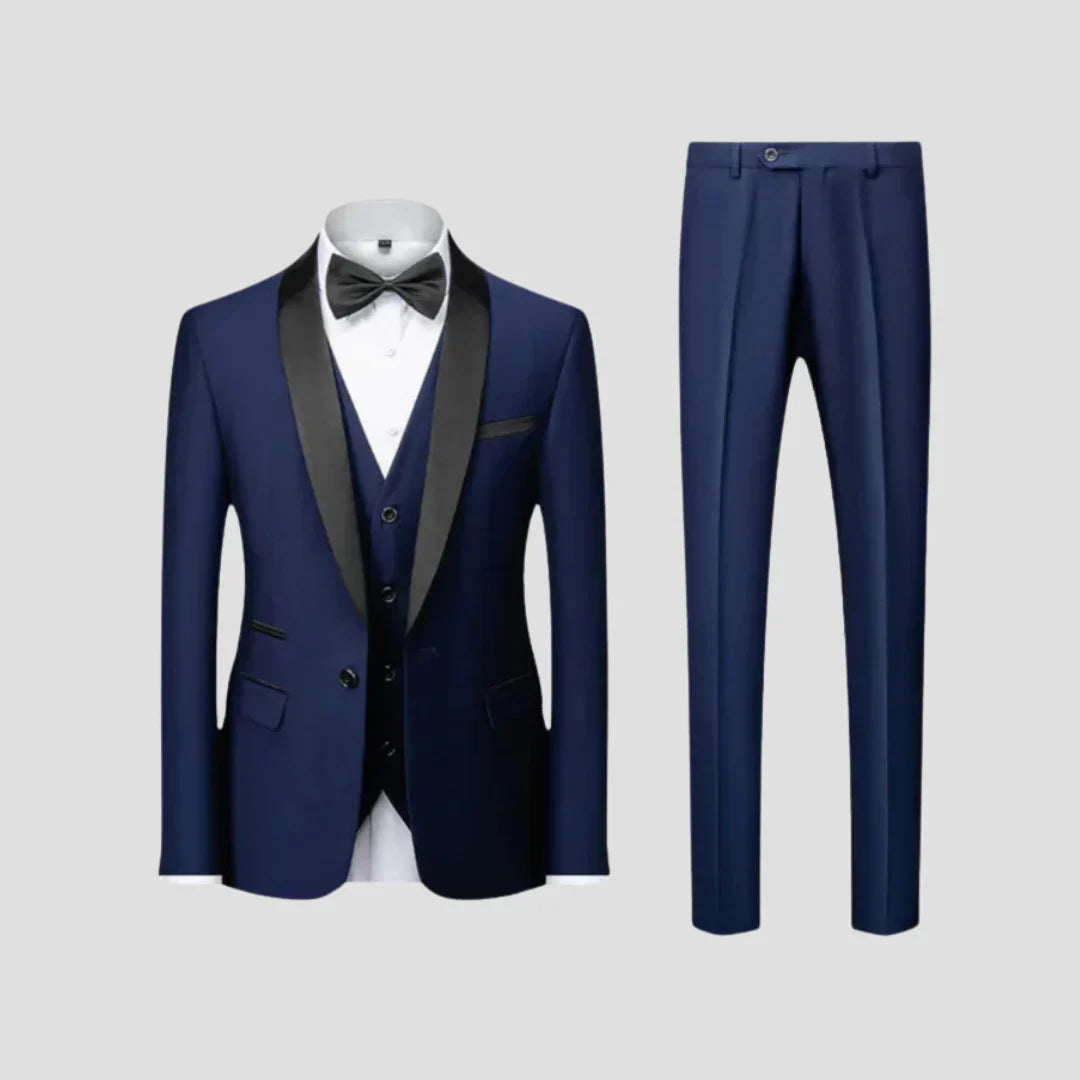 Men Slim-Fit Tuxedo Suit