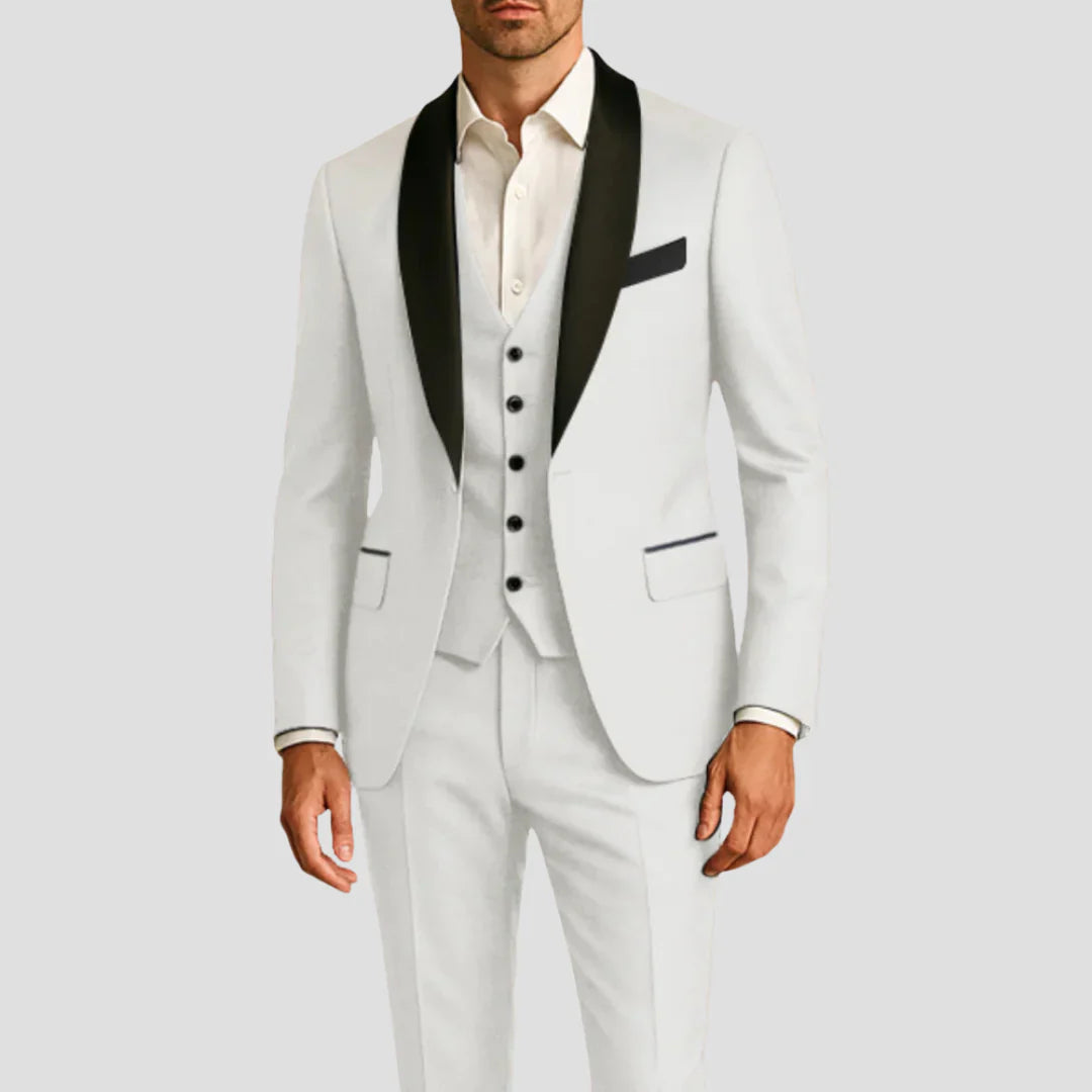 Men Slim-Fit Tuxedo Suit
