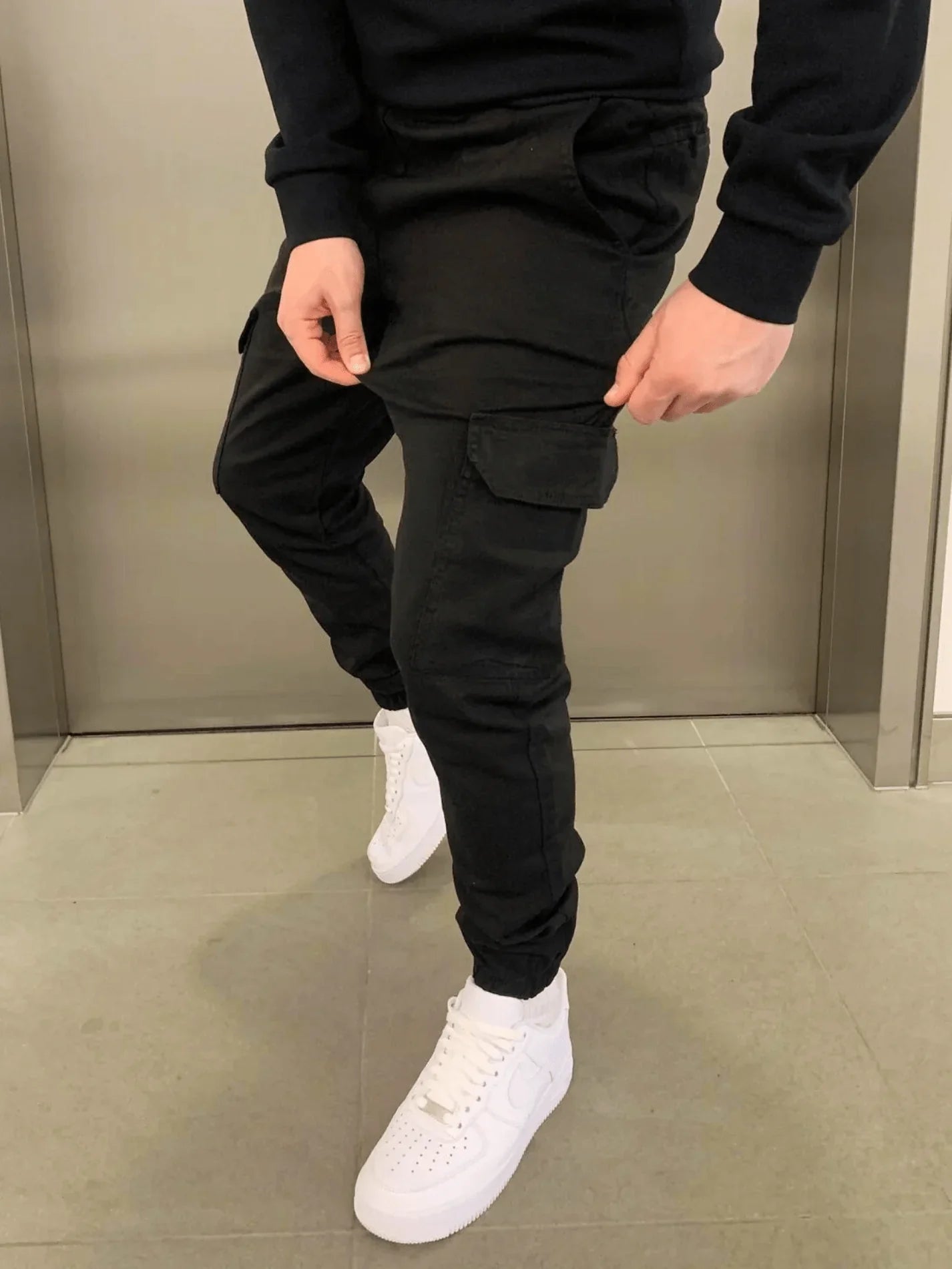 Men’s Casual Cargo Jogger Pants