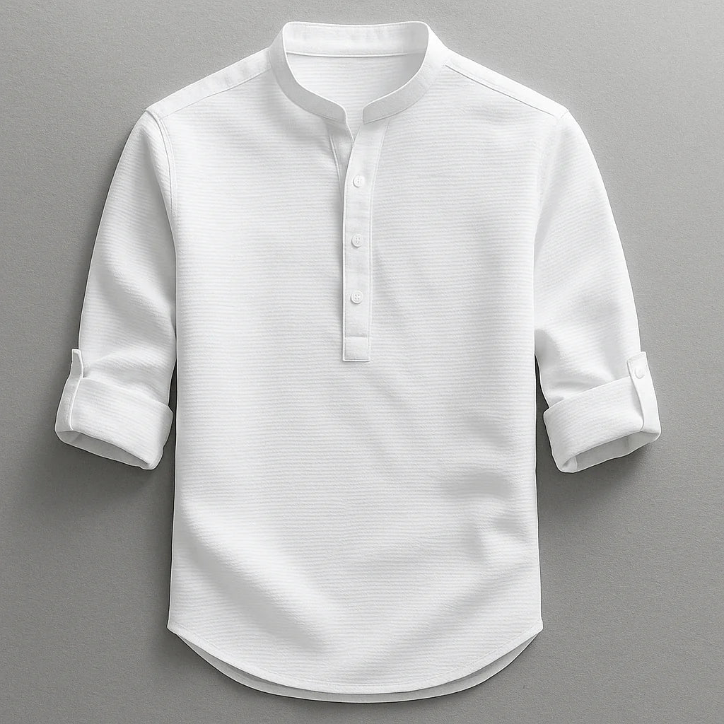 Men’s Casual Henley Shirt