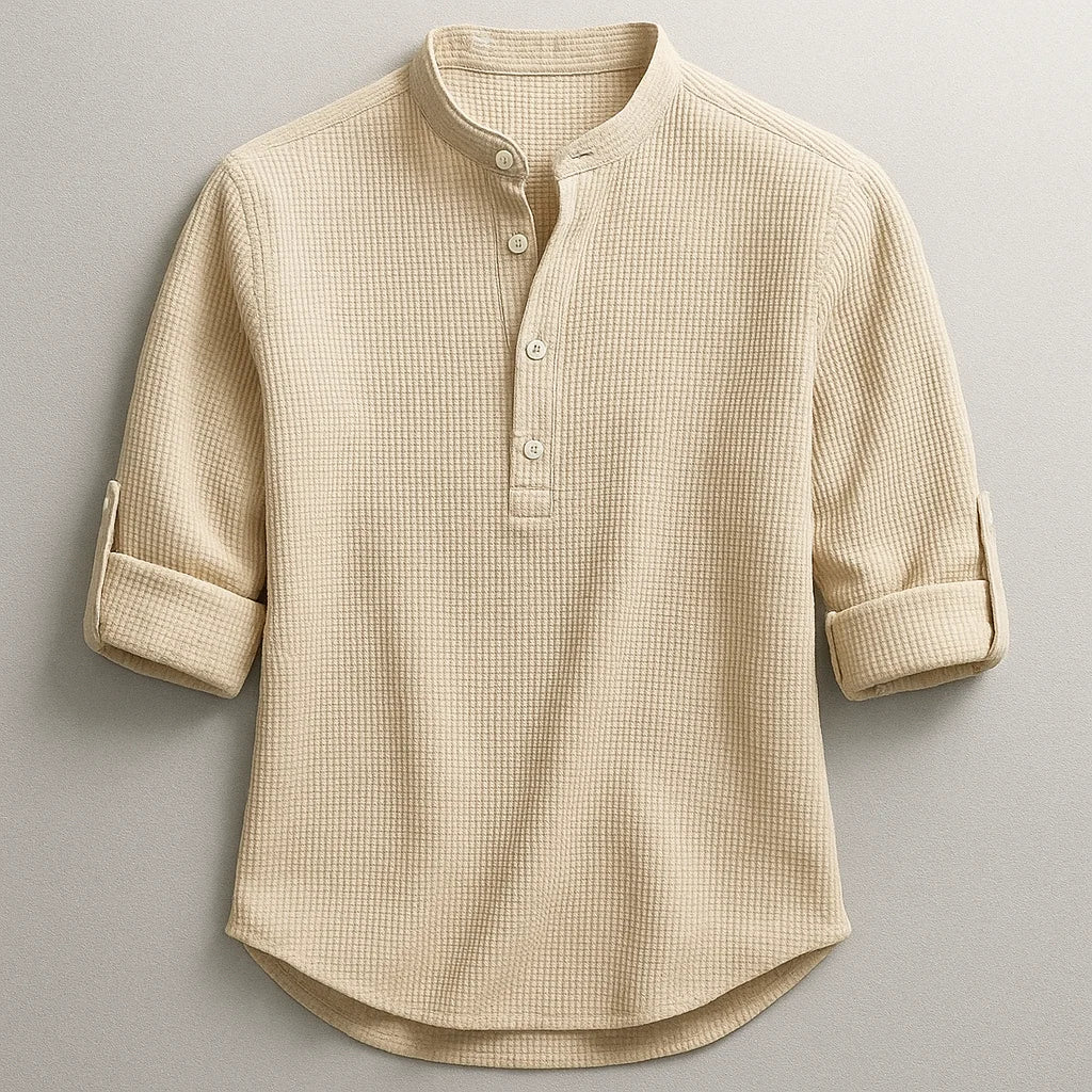 Men’s Casual Henley Shirt