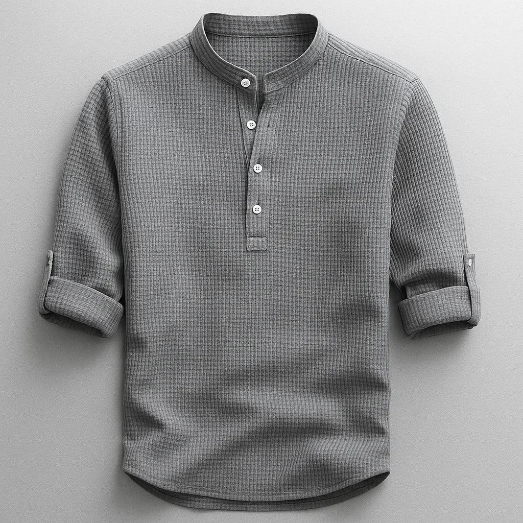 Men’s Casual Henley Shirt
