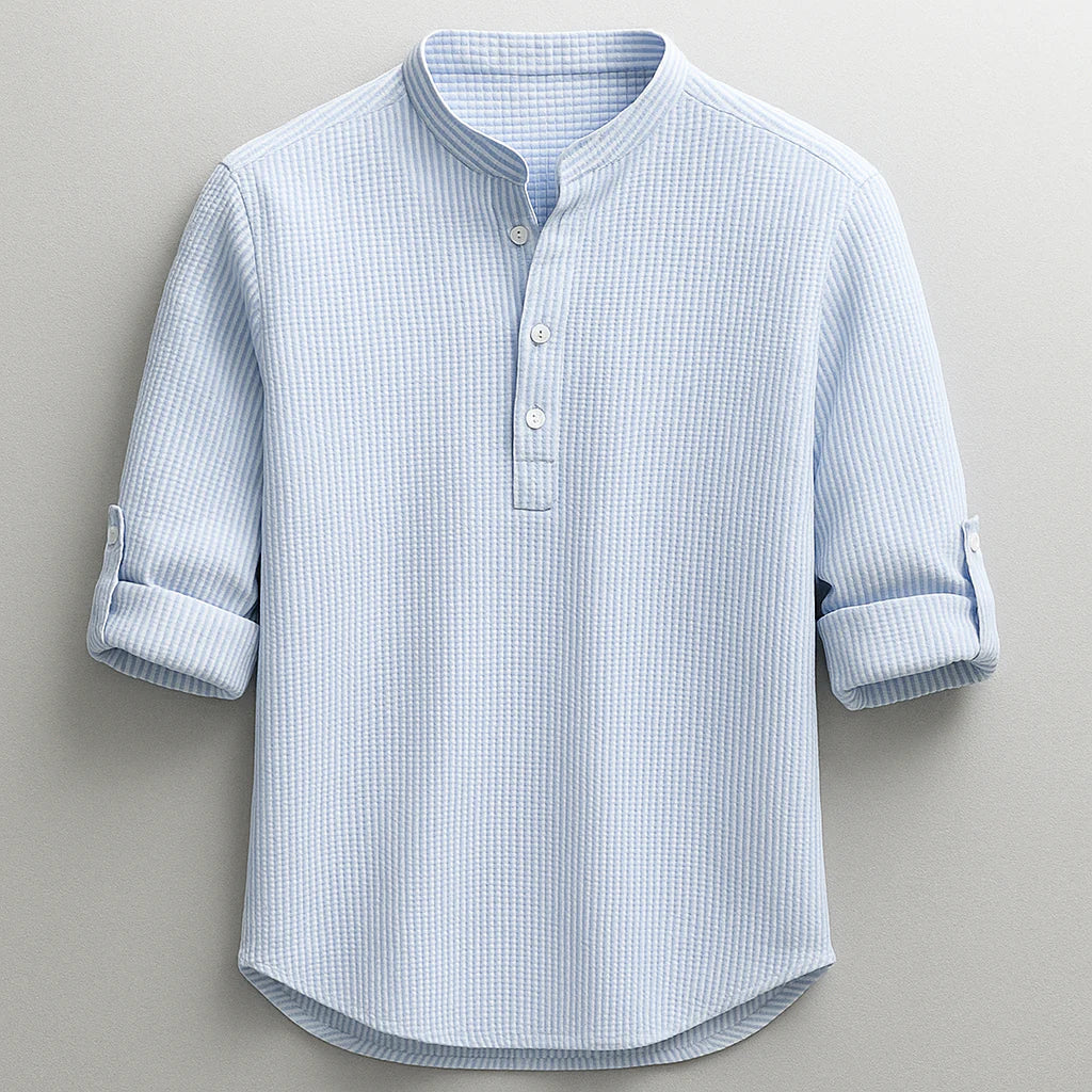 Men’s Casual Henley Shirt