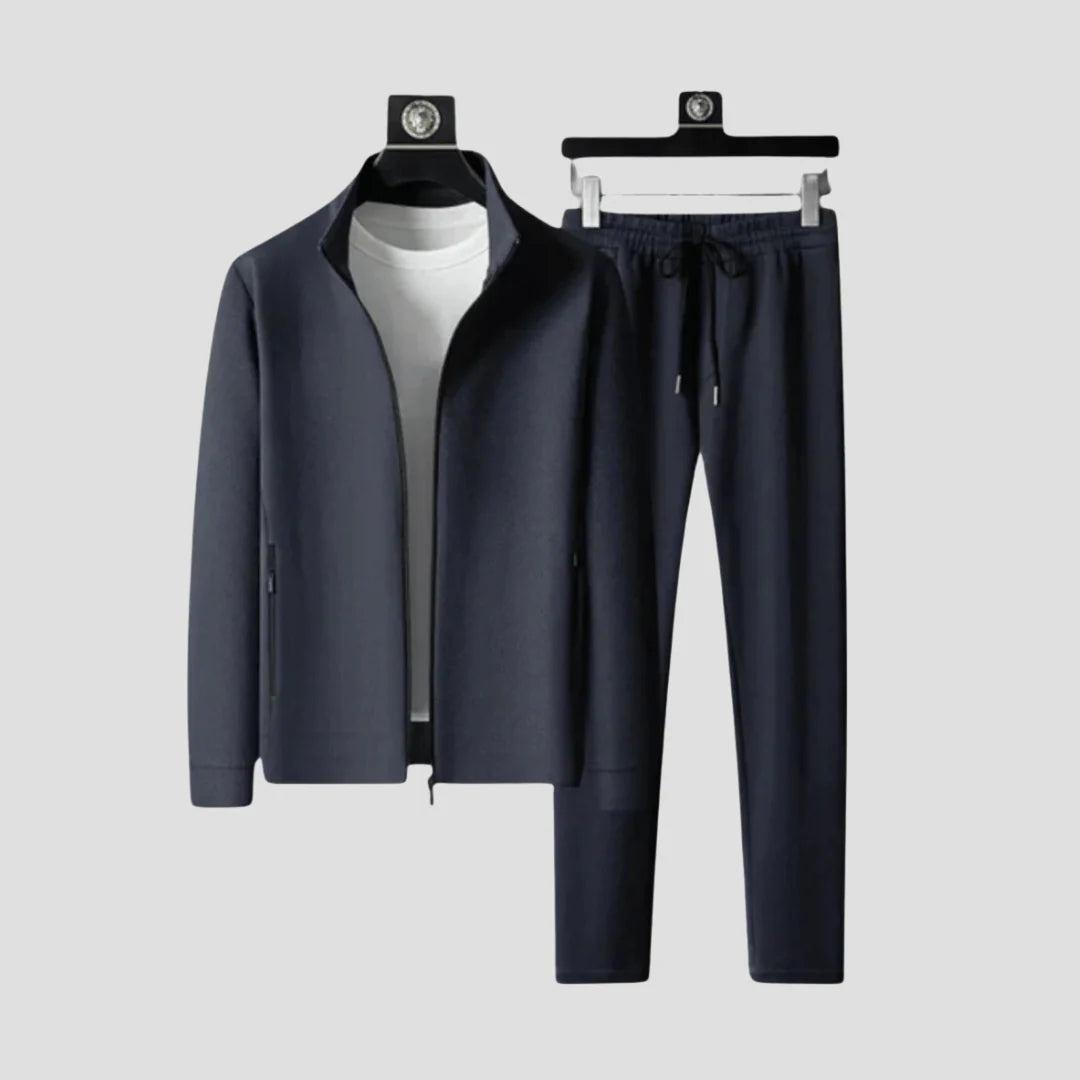 Men’s Casual Zip Jacket & Jogger Pants Set