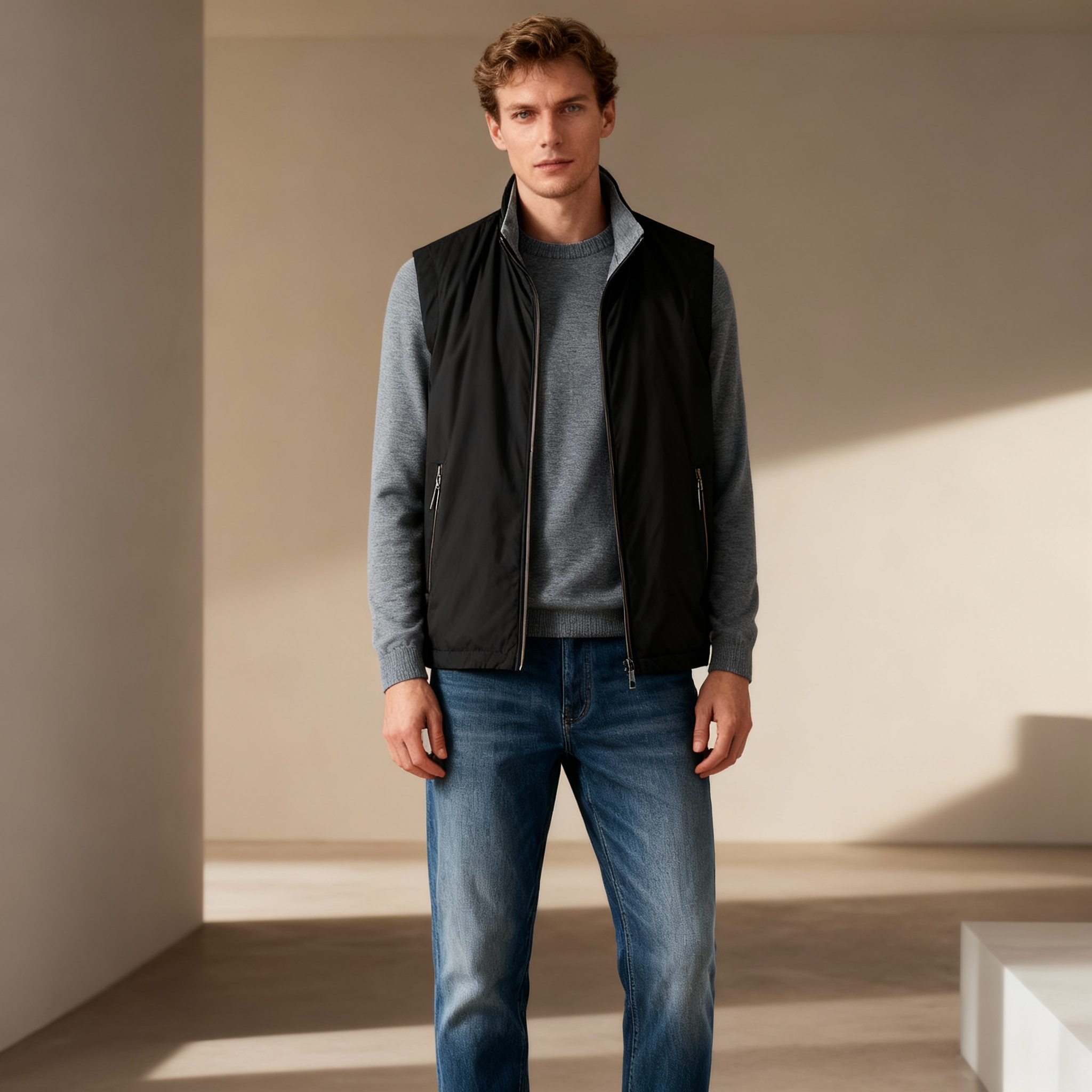 Men’s Classic Vest – Classic Design & Versatile Layering Piece