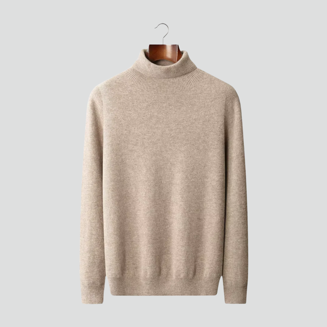 Men’s Elegant Turtleneck Sweater – Refined Silhouette & Minimal Design