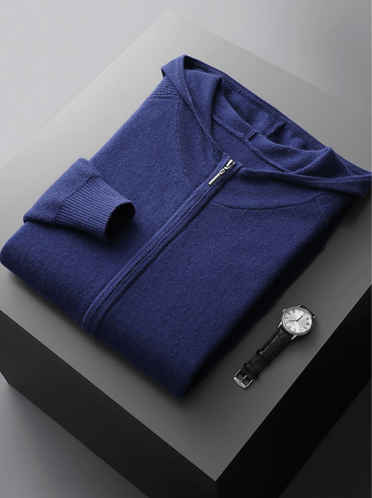 Men’s Hoodie Set – Zip Hoodie & Drawstring Pants