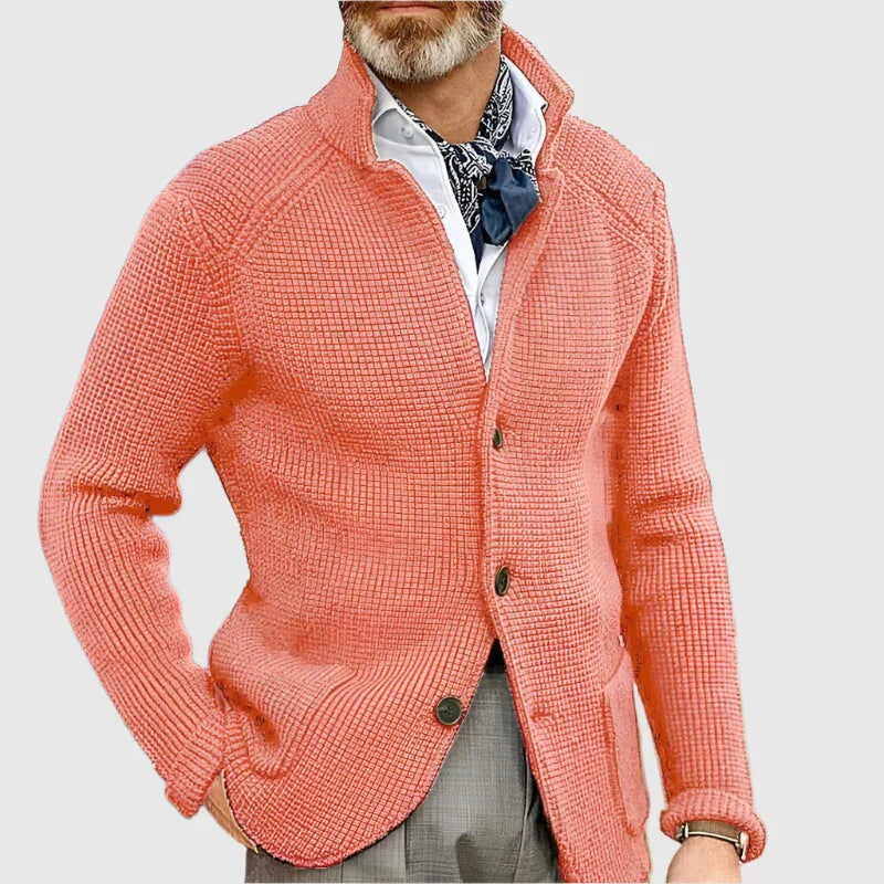 Men’s Knitted Button-Up Cardigan
