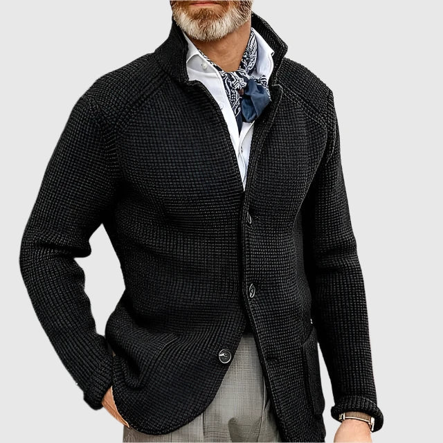 Men’s Knitted Button-Up Cardigan