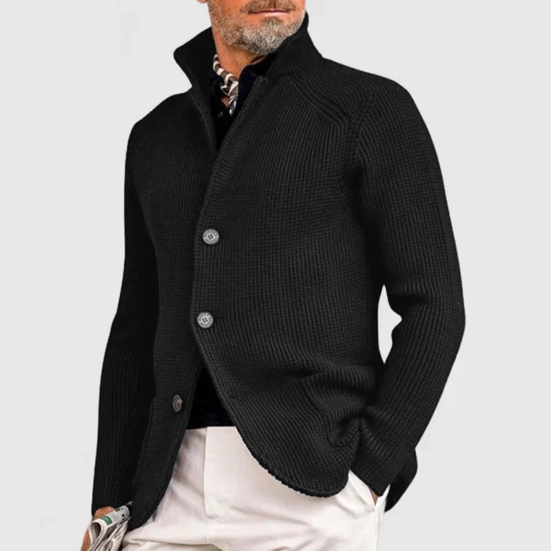 Men’s Knitted Button-Up Cardigan