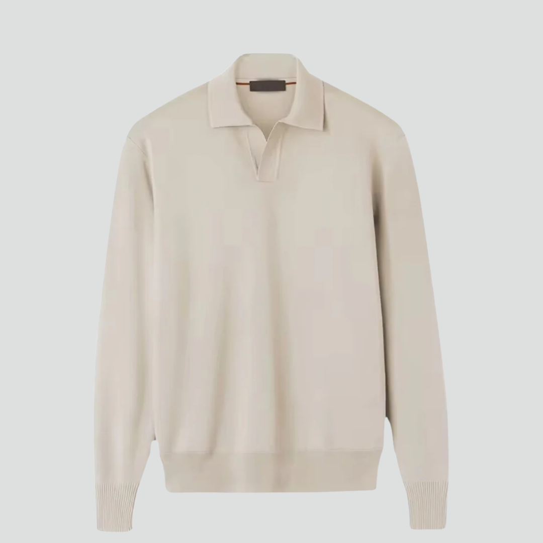 Men’s Pullover Sweater – Minimal Knit Design & Effortless Smart Layer