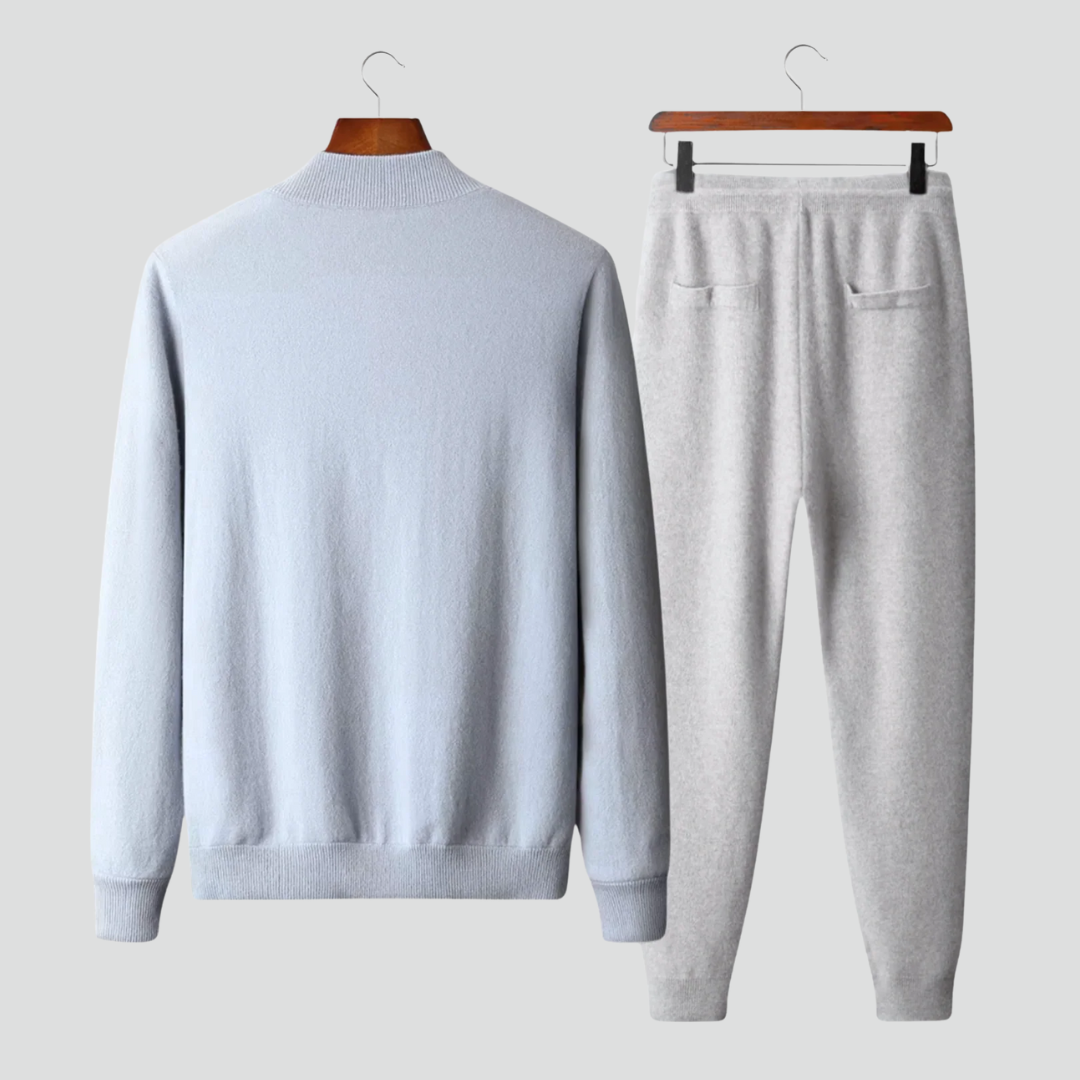 Men’s Two-Piece Set – Zip Jacket & Relaxed Pants