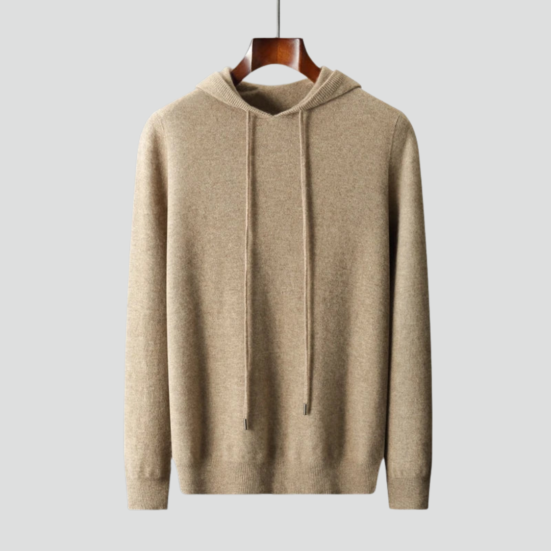 Men’s Hooded Sweater – Modern Knit Design & Relaxed Everyday Layer