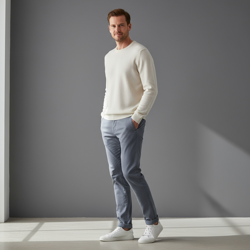 Men’s Slim-Fit Pants – Modern Cut & Versatile Everyday Wear