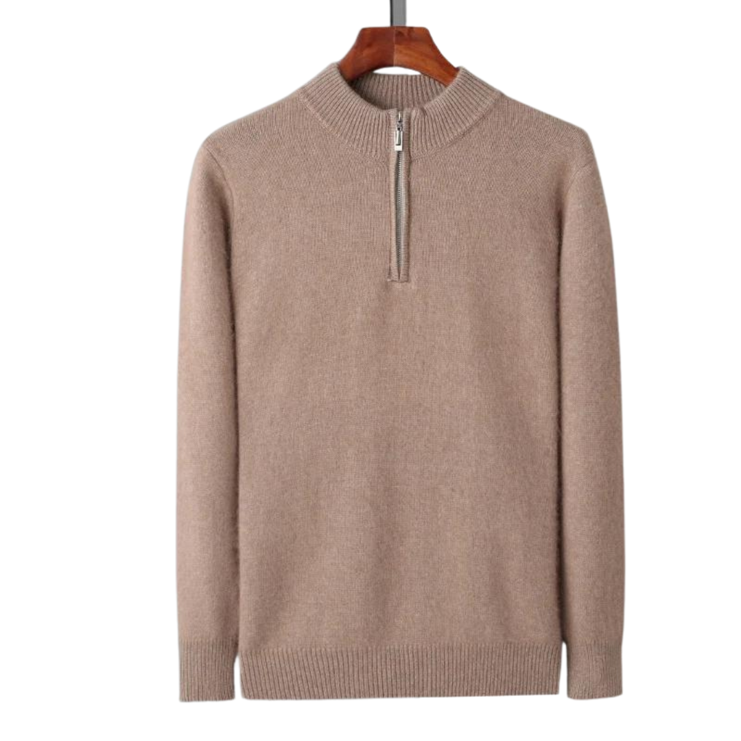 Men’s Smart Casual Sweater – Half-Zip Design & Refined Everyday Layer