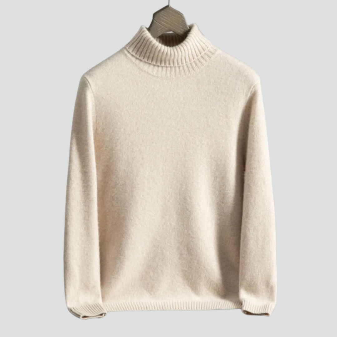 Men’s Turtleneck Sweater – Refined Knit Design & Warm Winter Essential