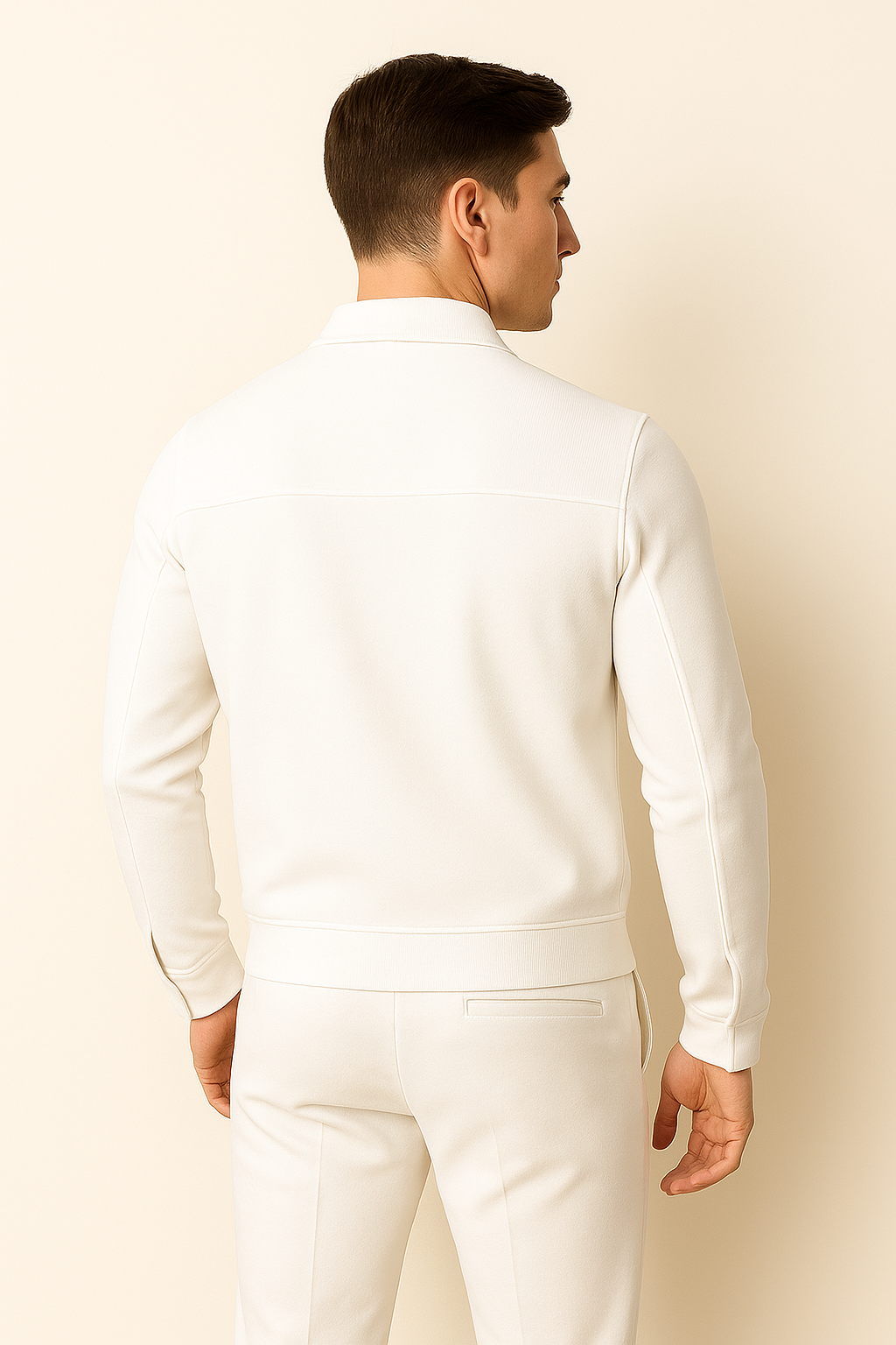 Trendy Summer Men's Set – White