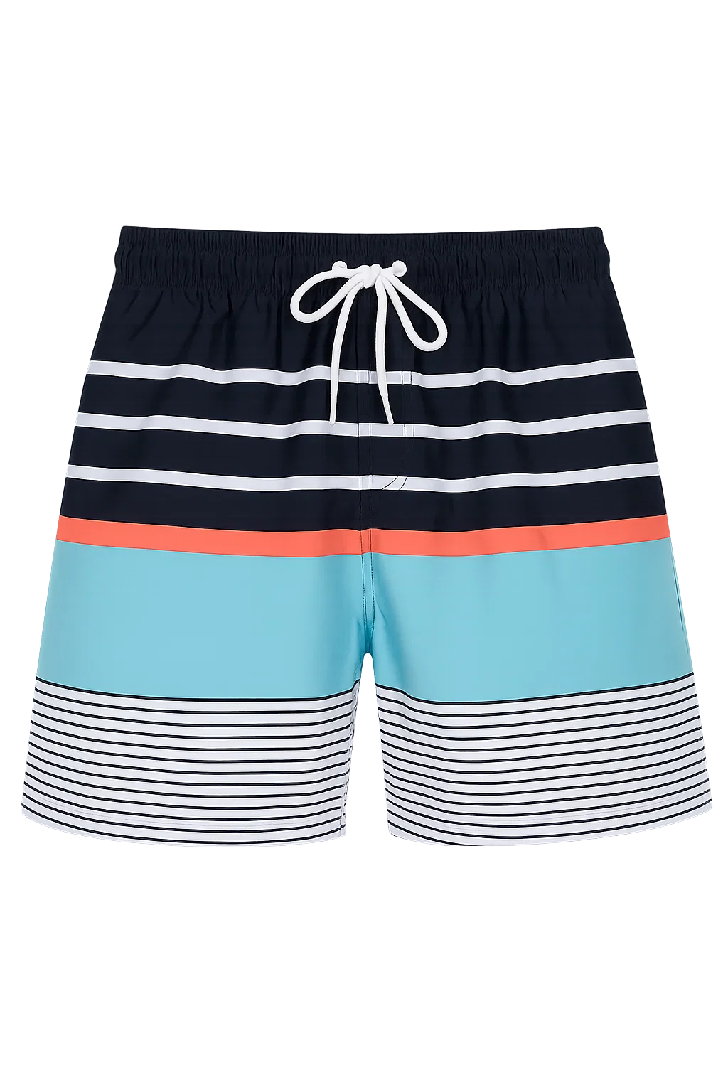 Classic Summer Men's Beach Shorts - Ocean Blue