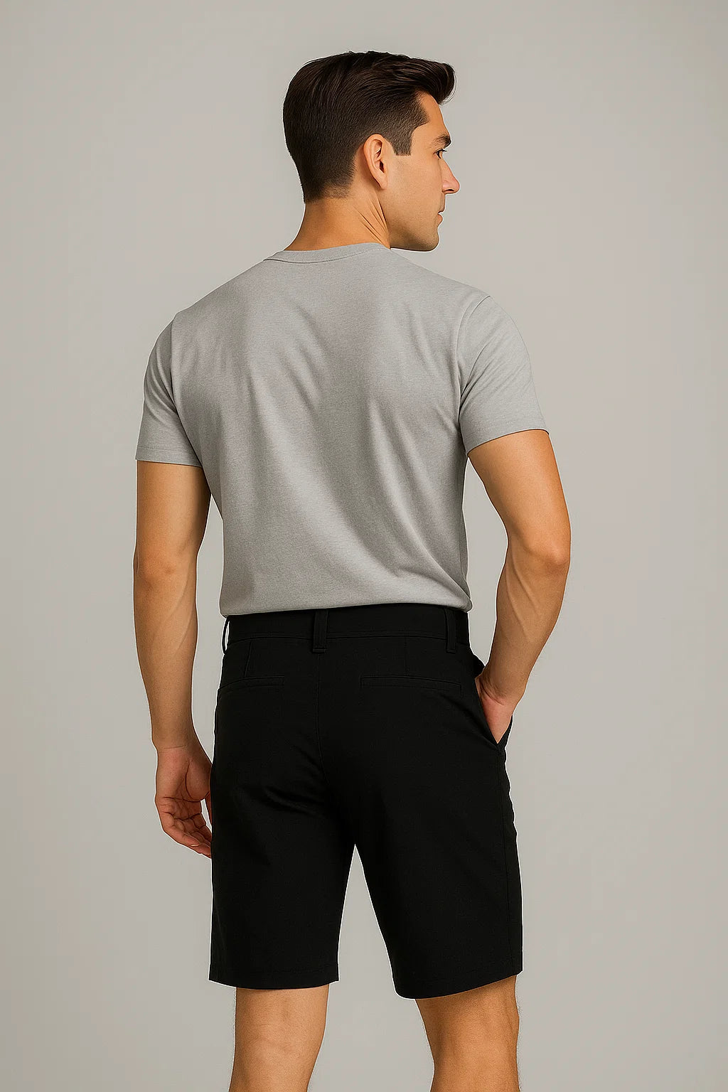 Classic Men's Outdoor Shorts - Black