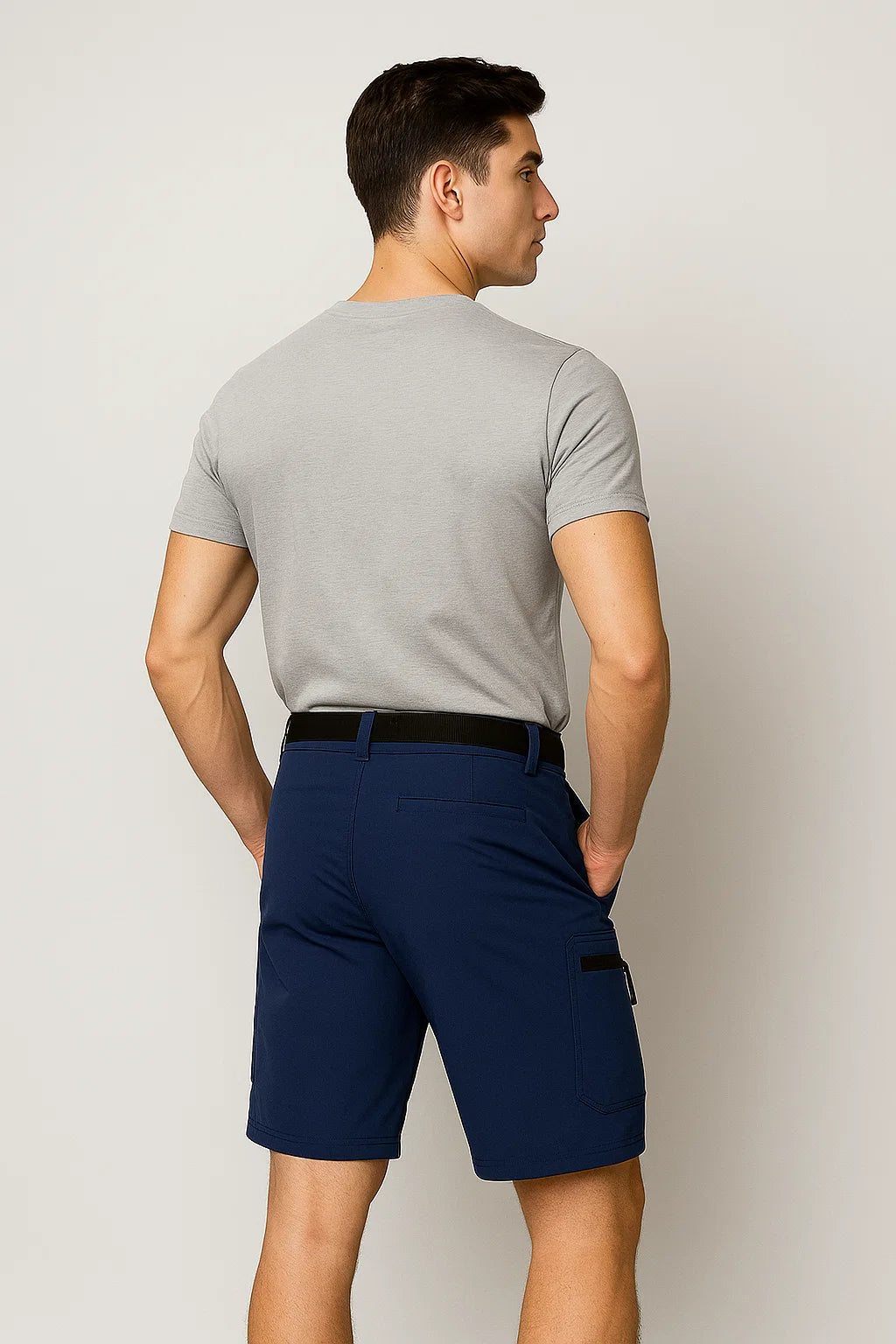 Classic Men's Outdoor Shorts - Dark Blue
