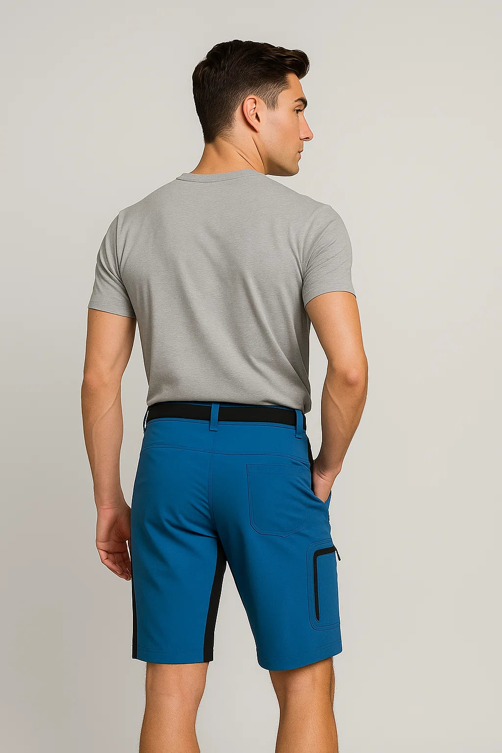 Classic Men's Outdoor Shorts - Light Blue