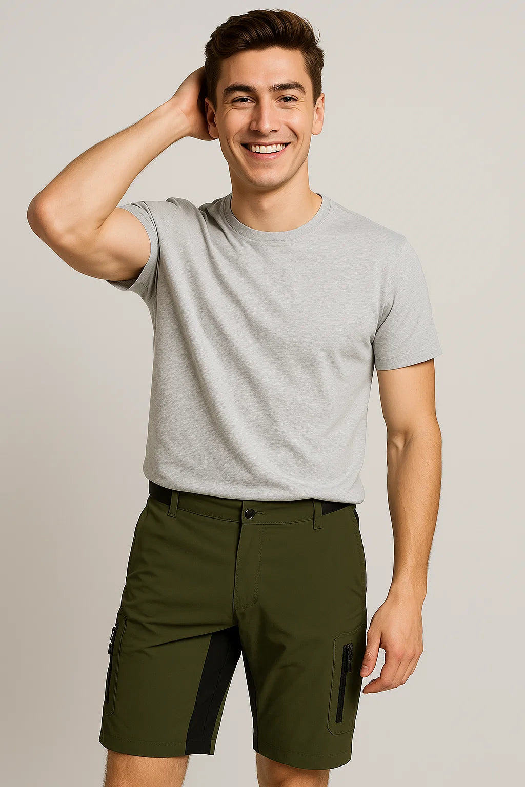 Classic Men's Outdoor Shorts - Green