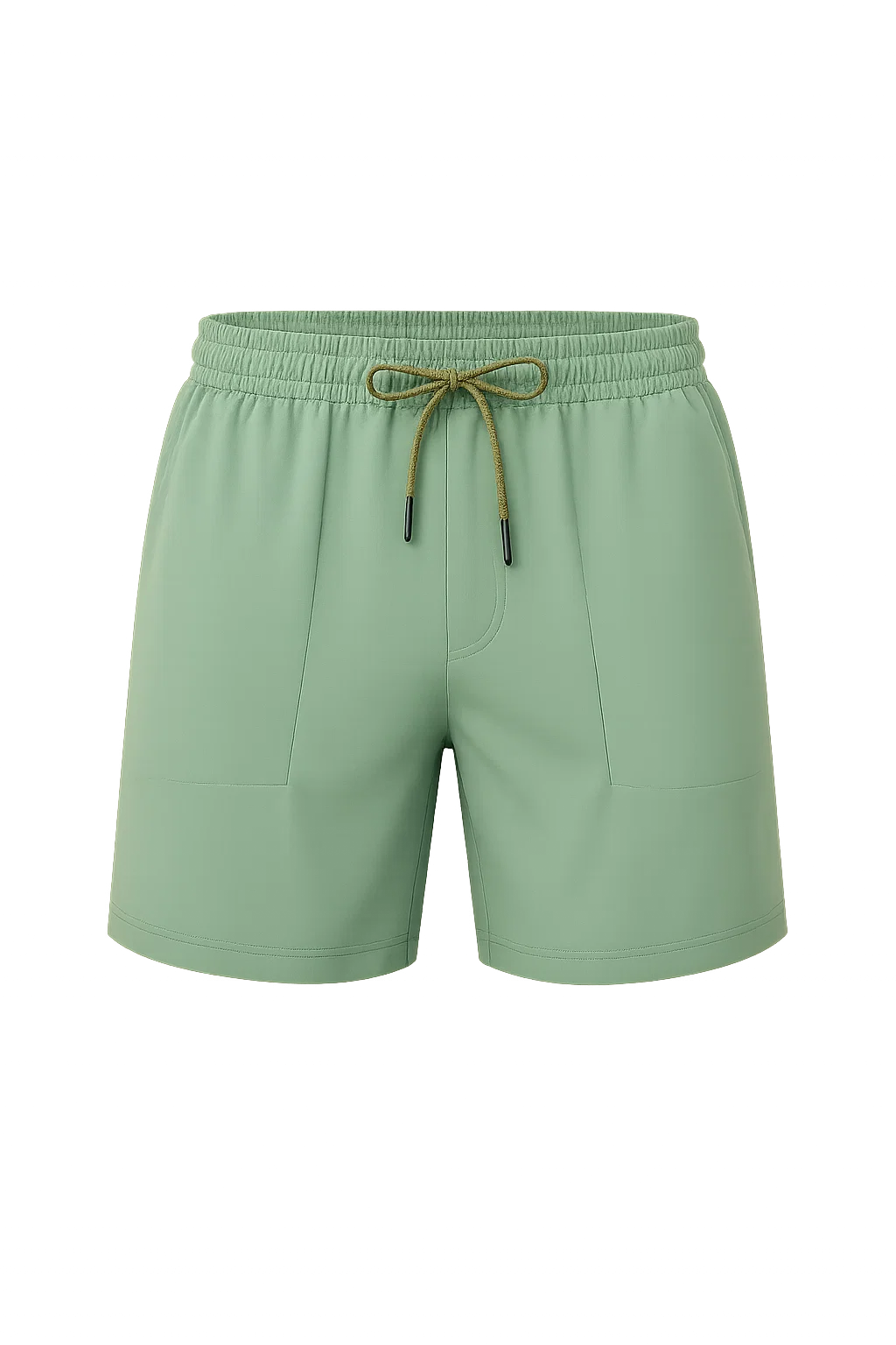Modern Style Men's Summer Shorts - Green