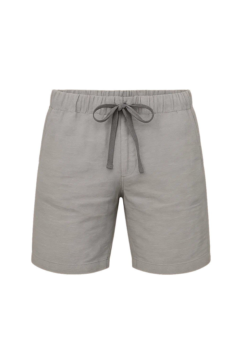 Modern Style Summer Men's Linen Shorts – Gray