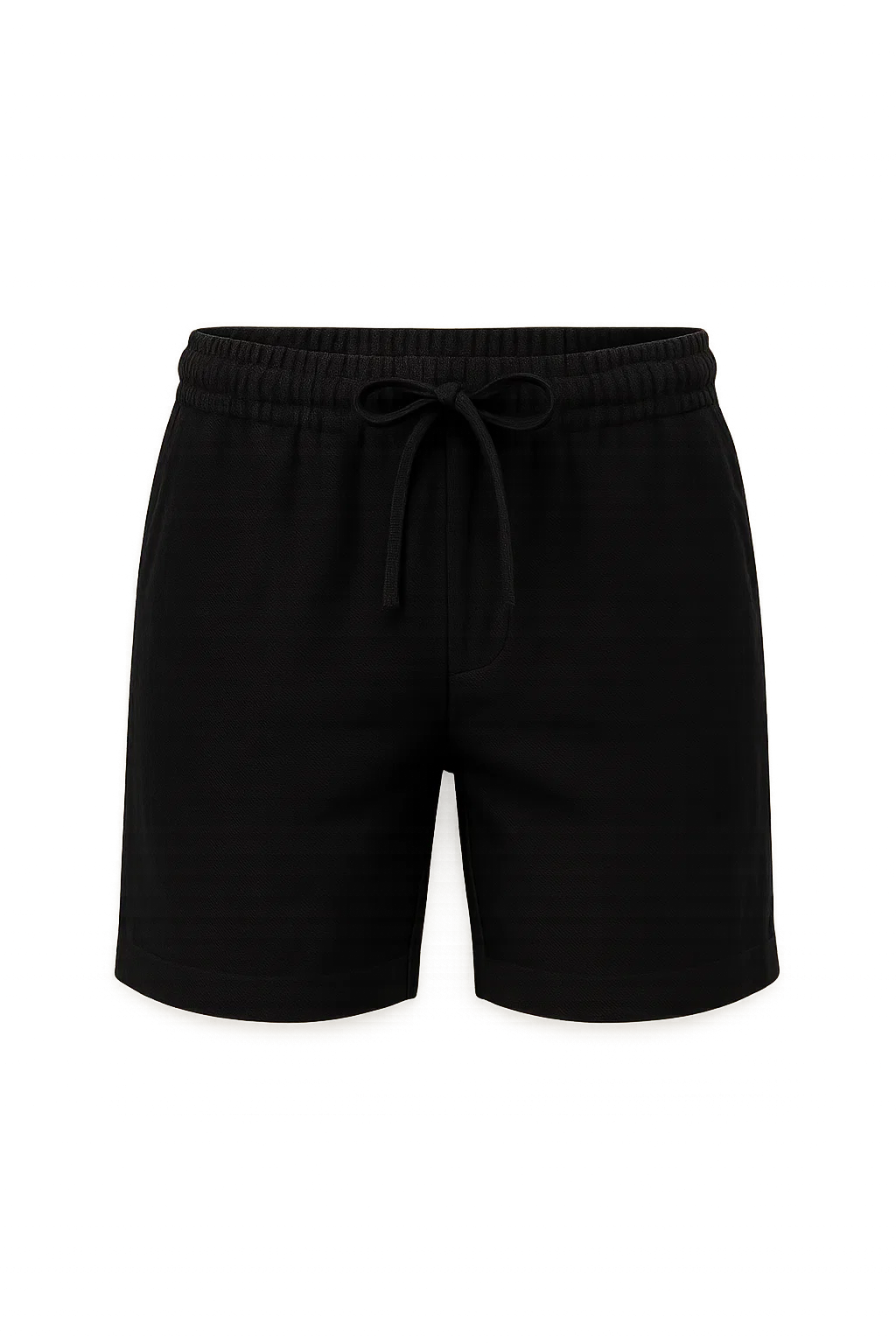 Modern Style Summer Men's Linen Shorts – Black