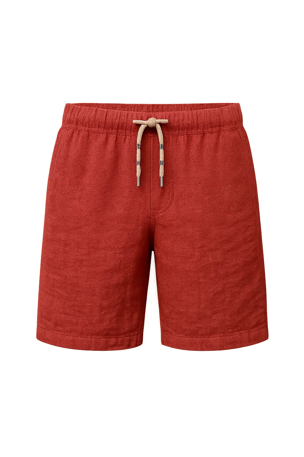 Modern Style Men's Casual Summer Shorts – Red