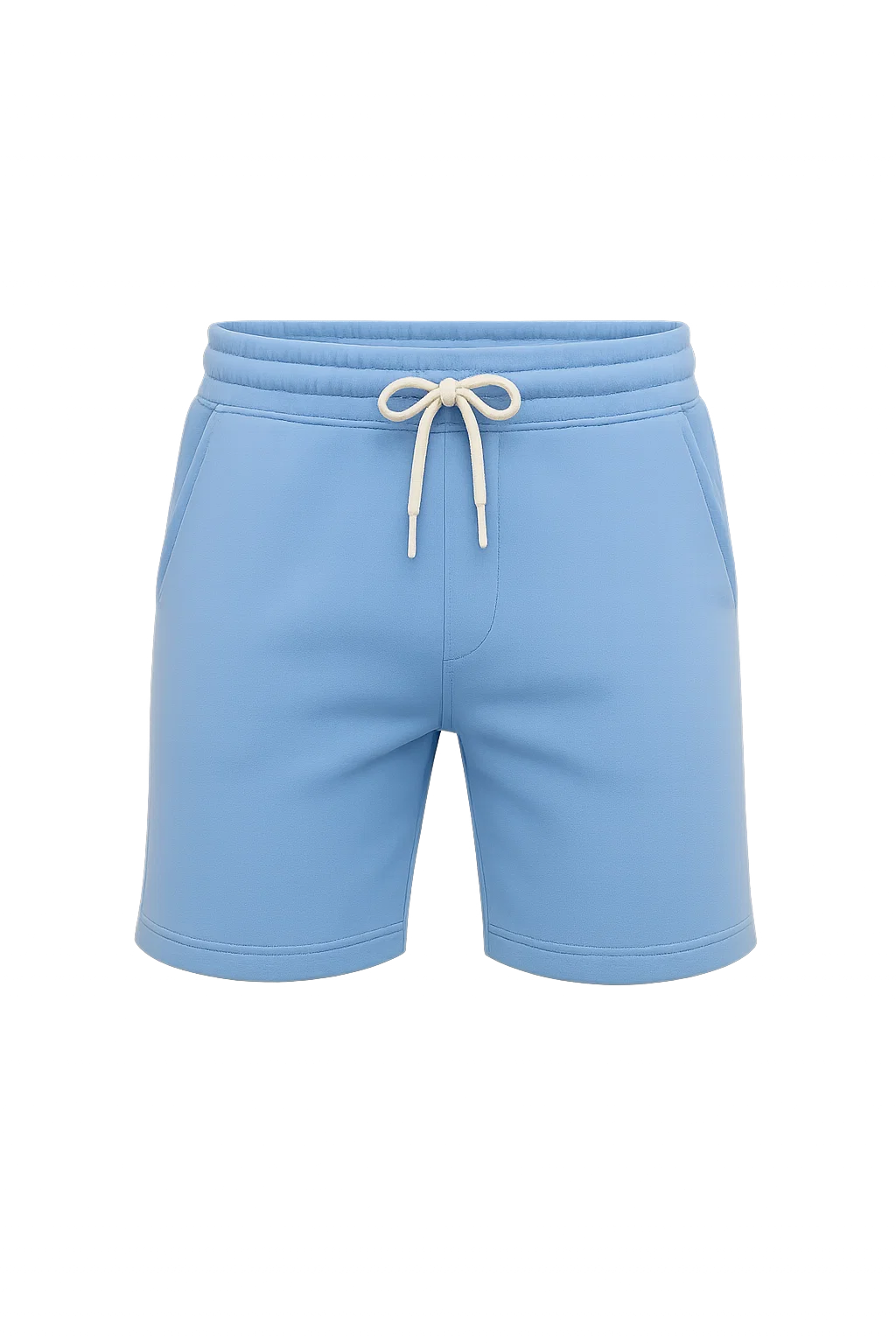 Modern Men's Slim-Fit Summer Shorts – Blue