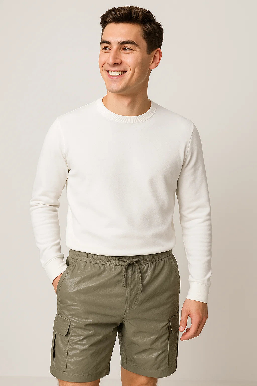 Classic Men's Cargo Shorts – Khaki