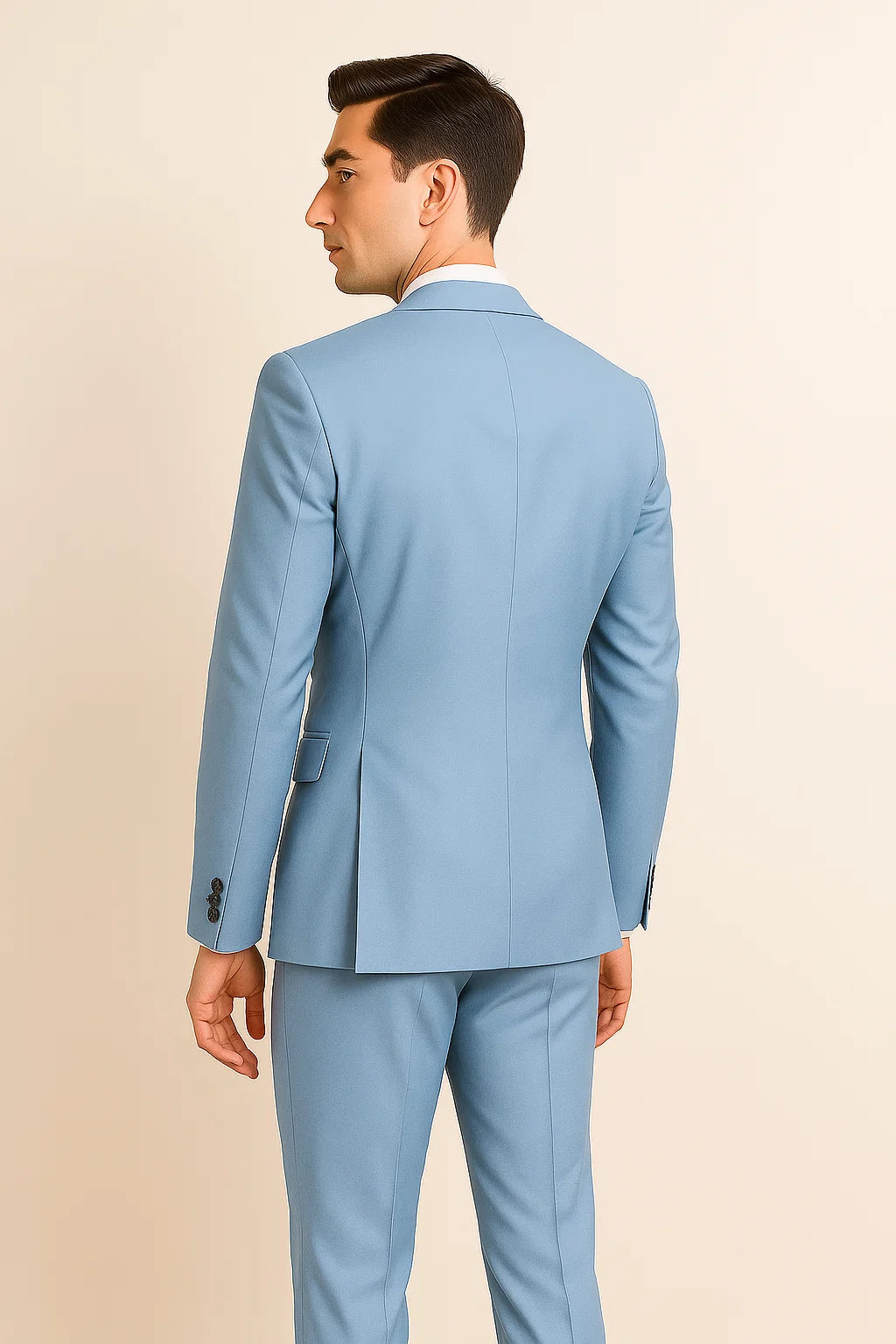 Classic Men’s Business Suit – Blue