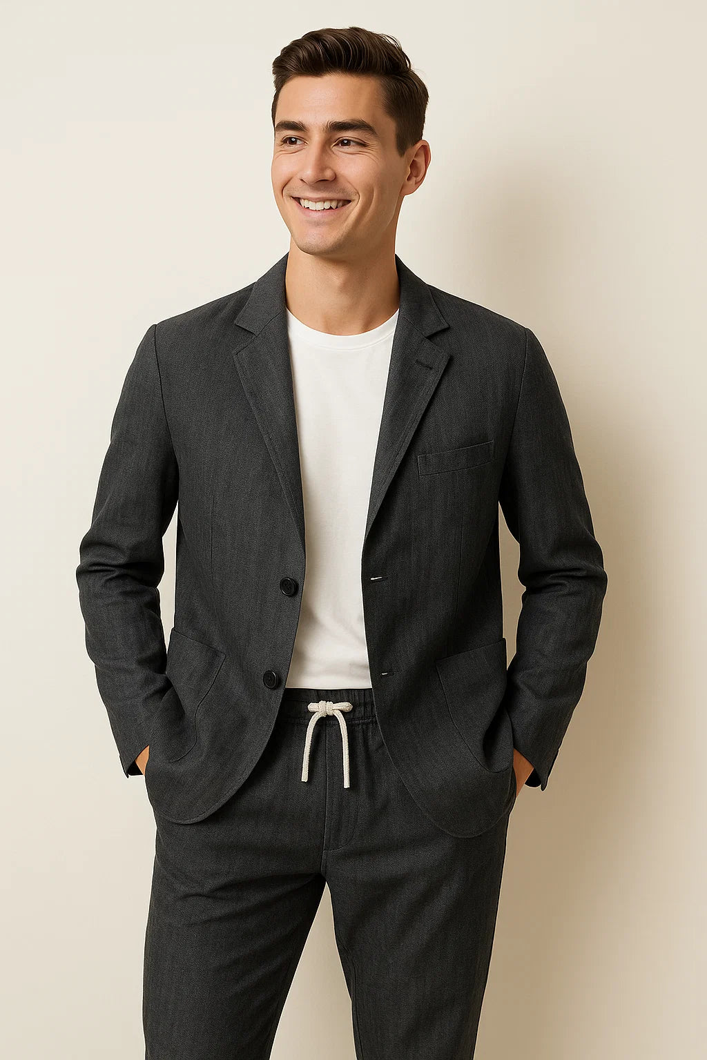 Elegant Men’s Summer Set - Black